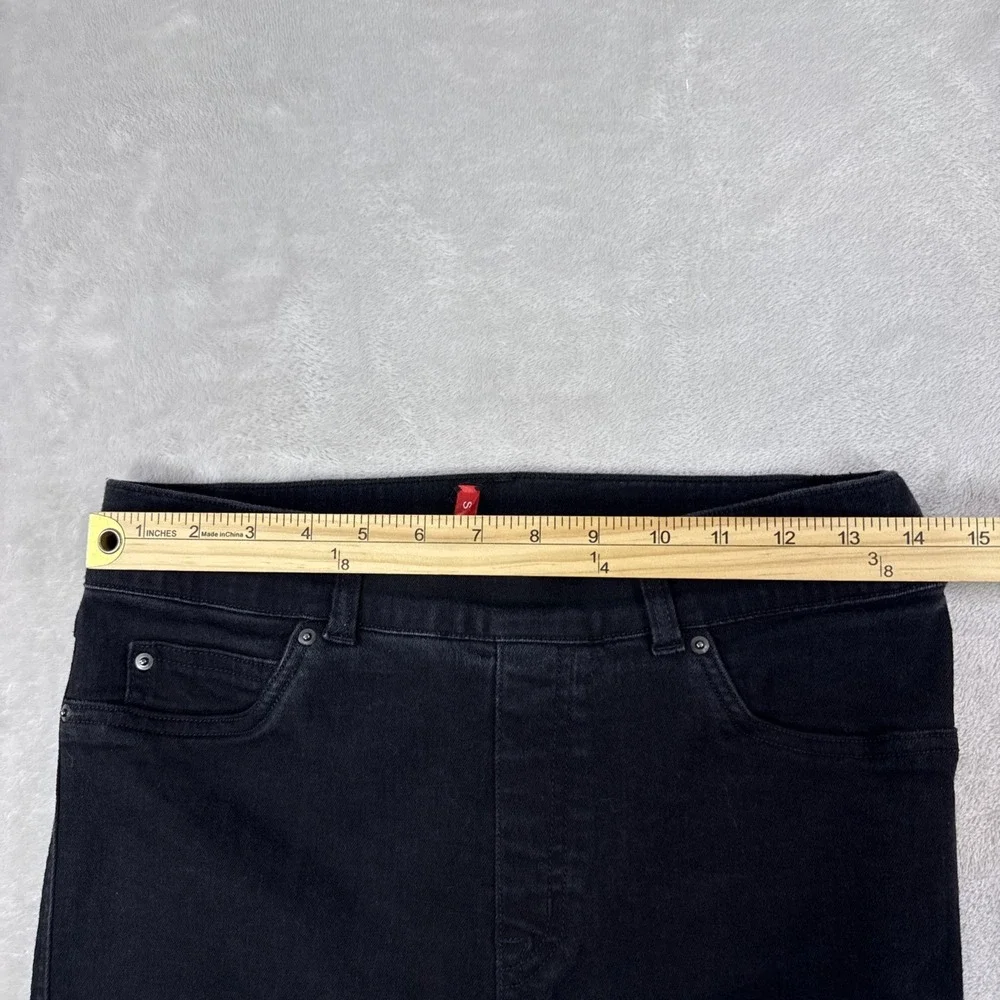 SPANX Pull-on Stretch EveryWear Flare Jeans Black Size Medium 20326R (28X33) - Picture 6 of 9